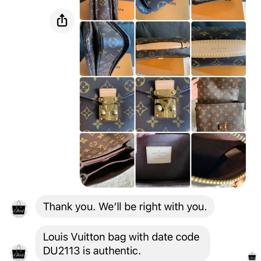 ‼️sold‼️Louis Vuitton Pochette Metis - Picture 4 of 16